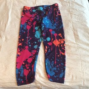 CVG paint splatter leggings!!
